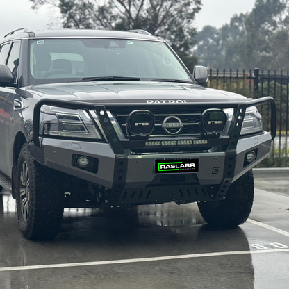 S5 Y62 Nissan Patrol Hooped (Dallas) Bull Bar