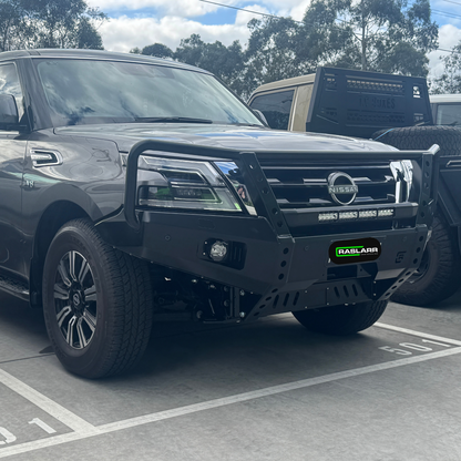 S5 Y62 Nissan Patrol Hooped (Dallas) Bull Bar