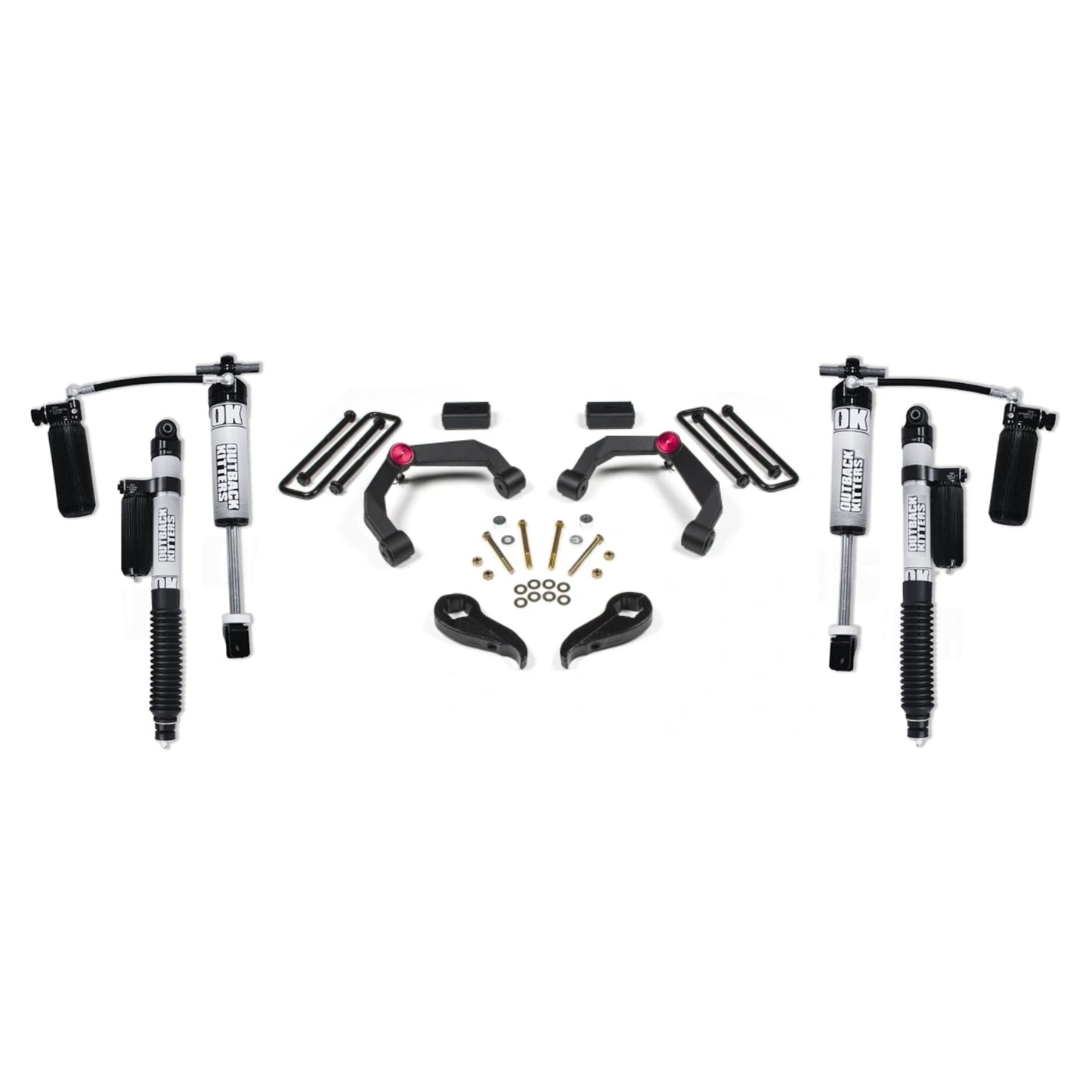 OK with Zone Offroad 3' Lift Kit for 2011-2019 Chev/GMC 2500