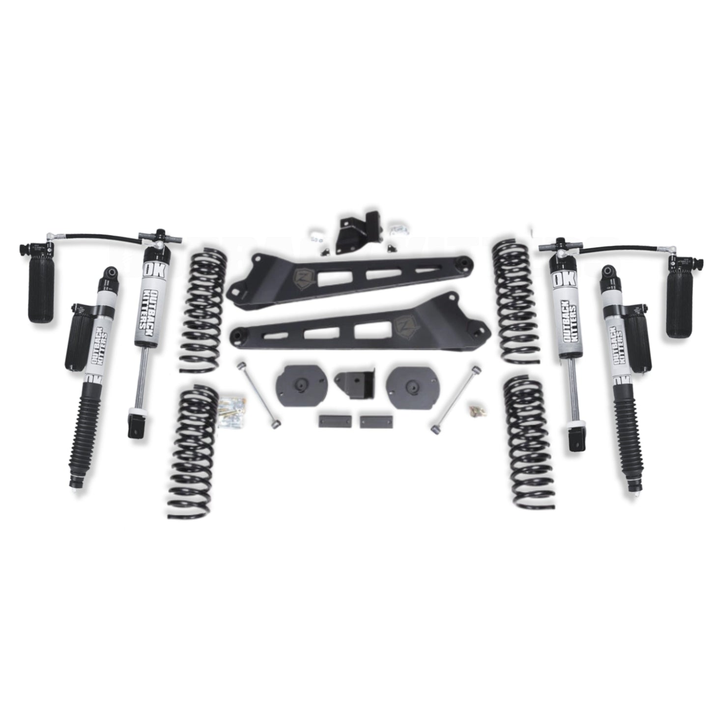 OK with Zone Offroad 3' Lift Kit for 2019+ Ram 2500