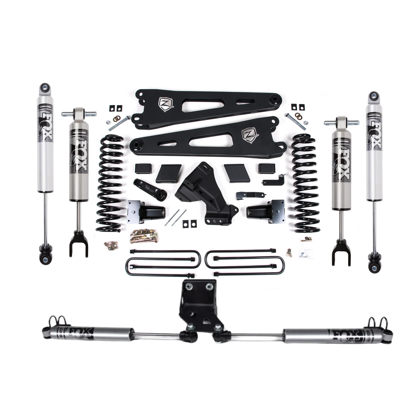 Zone Offroad 5' Lift Kit with Radius Arms for 2023+ Ford F250/F350
