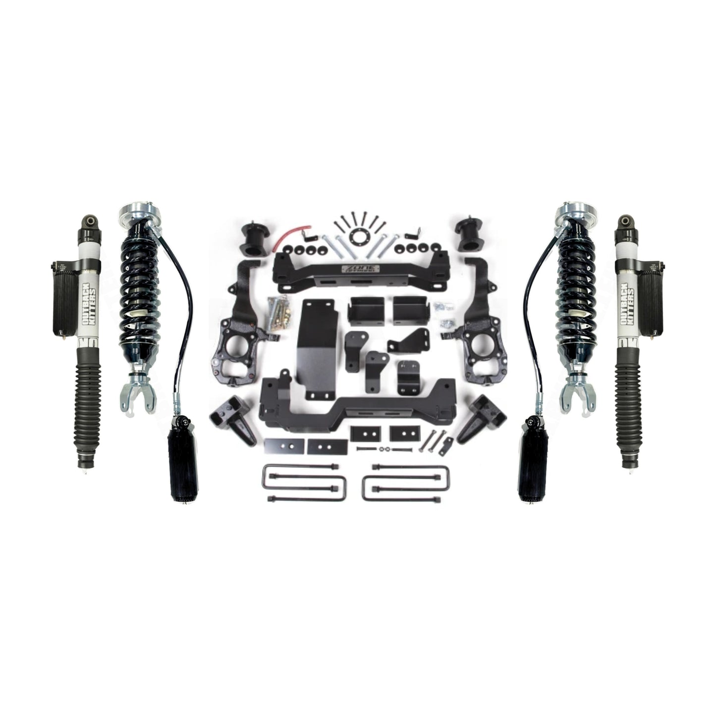 OK with Zone Offroad 6' Levelling Kit for 2021+ Ford F150