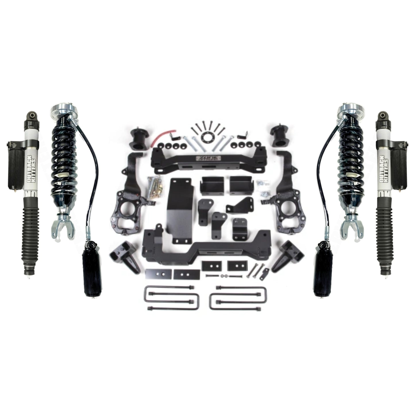 OK with Zone Offroad 4' Lift Kit for 2021+ Ford F150