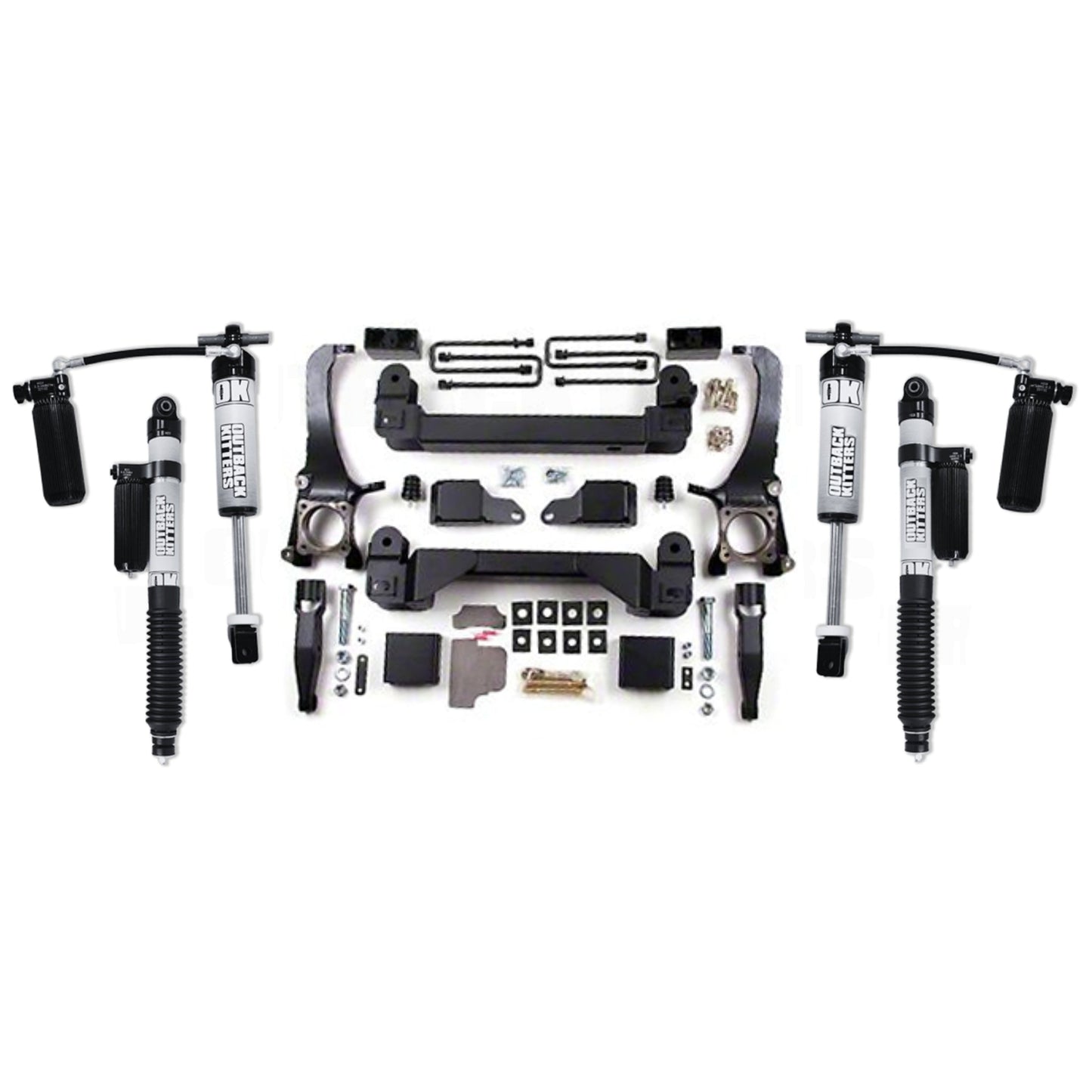 OK with Zone Offroad 5' Lift Kit for 2007-2021 Toyota Tundra