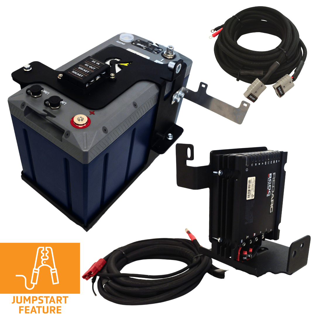 Dual Battery - N80 Hilux - Under Bonnet - Jumpstart Feature