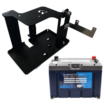 Under Bonnet Dual Battery Tray Only - N80 Hilux