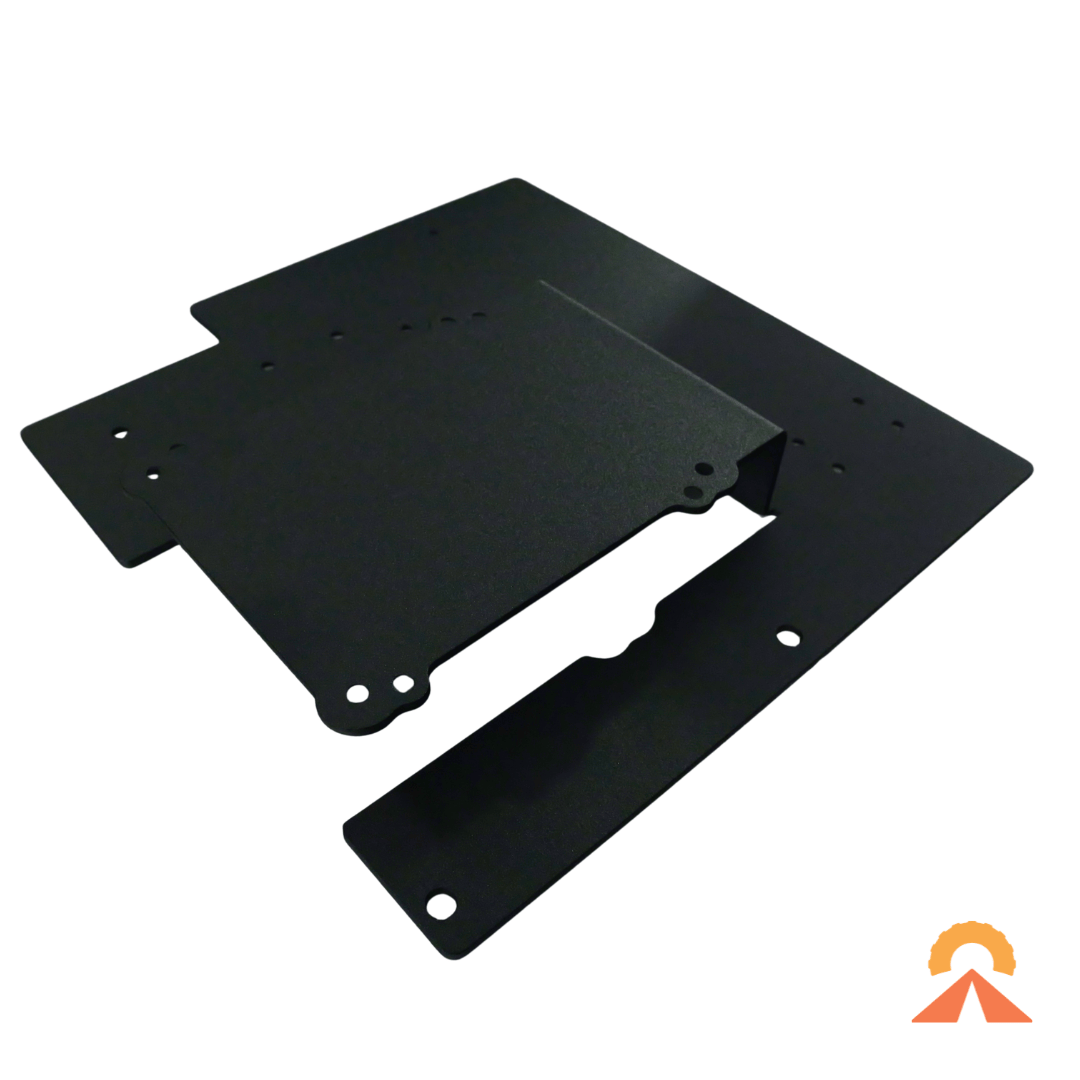 Dual Battery Tray Only - Ford Ranger NextGen & Super Duty - Behind Seat