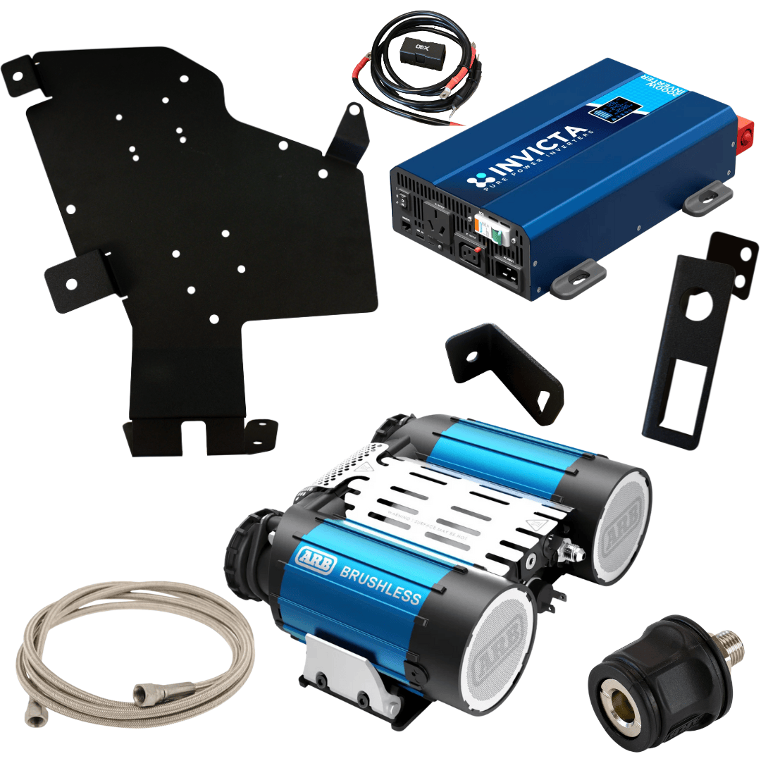 Compressor/Inverter Bracket - Prado 250 Series - Rear Quarter Panel
