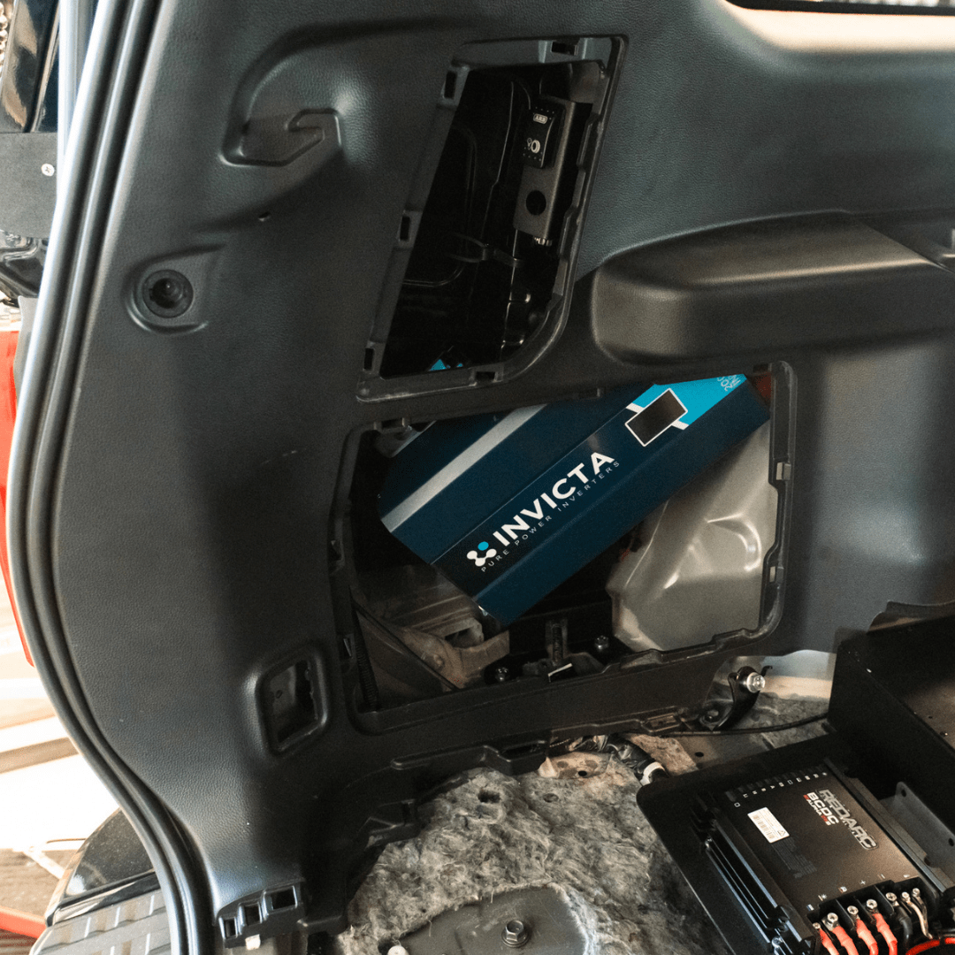 Compressor/Inverter Bracket - Prado 250 Series - Rear Quarter Panel