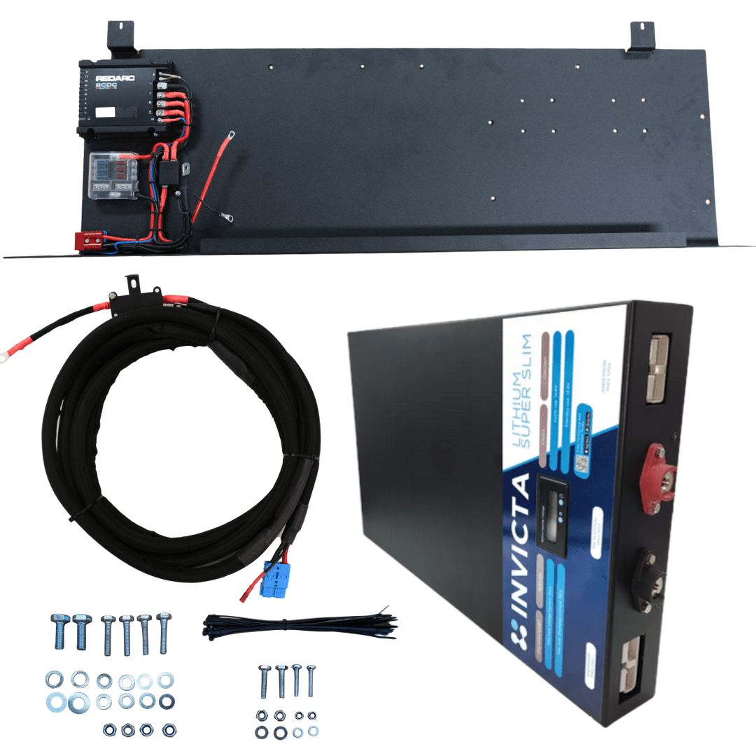 Dual Battery – 79 Series LandCruiser – 200Ah Behind Seat