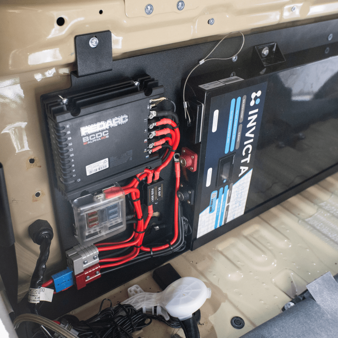 Dual Battery – 79 Series LandCruiser – 200Ah Behind Seat