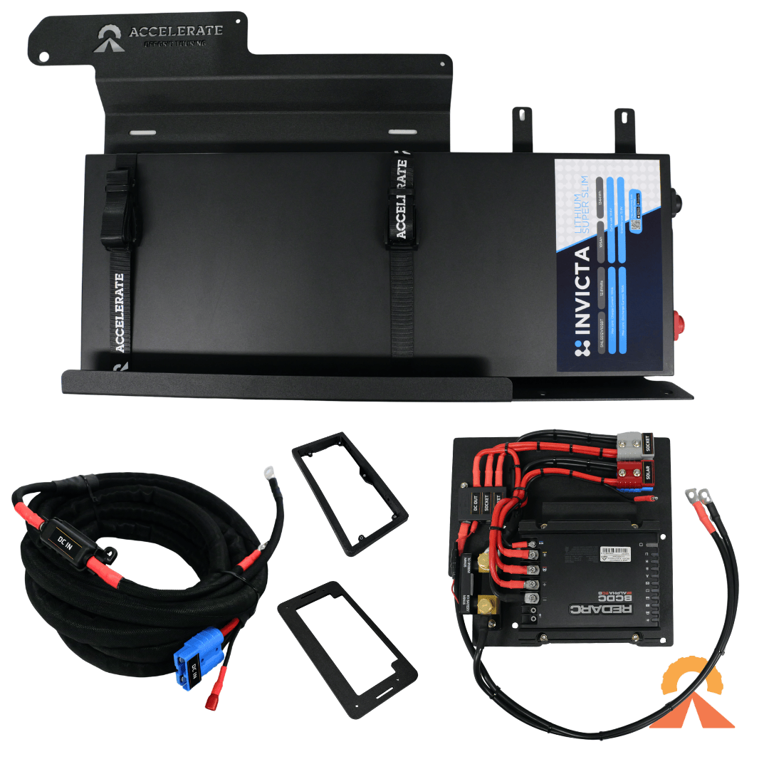 Dual Battery - Next-Gen & Super Duty Ford Ranger - Behind Seat - Jumpstart Feature