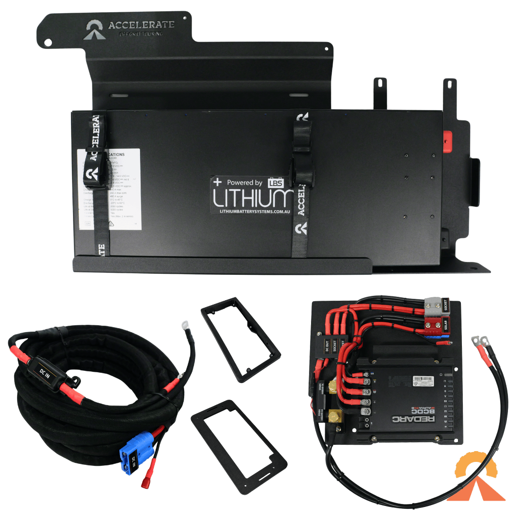 Dual Battery - Next-Gen & Super Duty Ford Ranger - Behind Seat - Jumpstart Feature