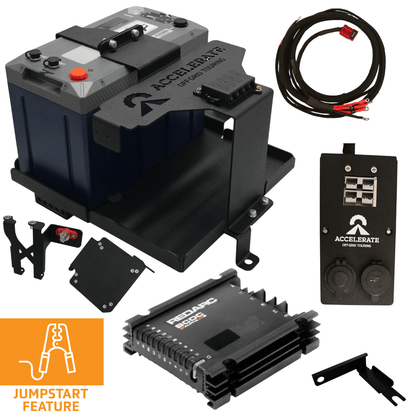 Dual Battery - Prado 250 Series - Under Bonnet - Jumpstart Feature