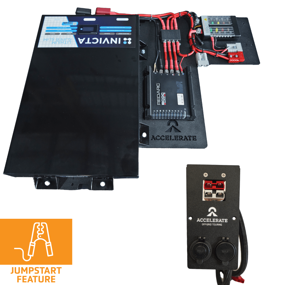 Dual Battery - Prado LC250 Series - Under Floor - With Jumpstart Feature
