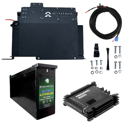 Dual Battery - 79 Series LandCruiser - 100Ah Behind Seat - With Jumpstart Feature