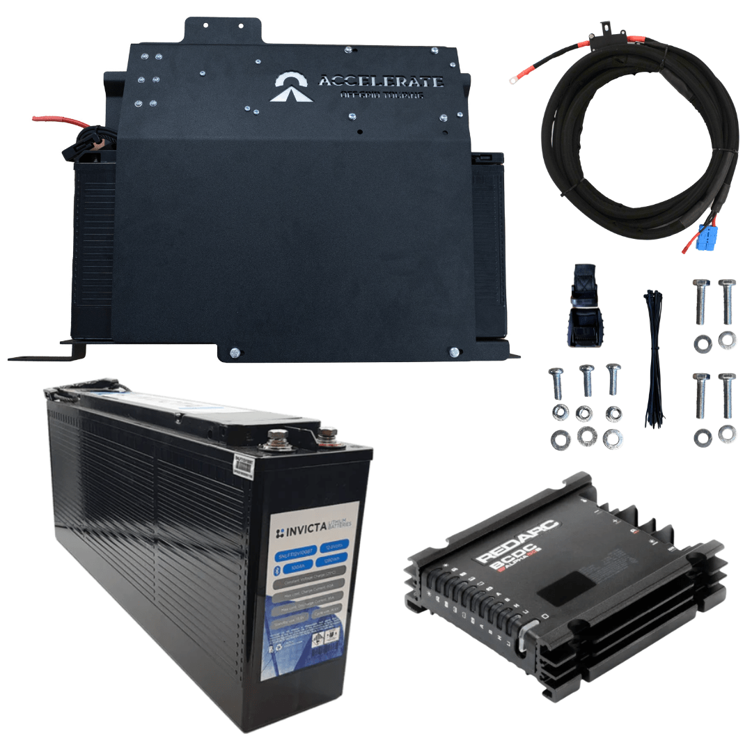 Dual Battery - 79 Series LandCruiser - 100Ah Behind Seat - With Jumpstart Feature