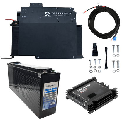 Dual Battery - 79 Series LandCruiser - 100Ah Behind Seat - With Jumpstart Feature