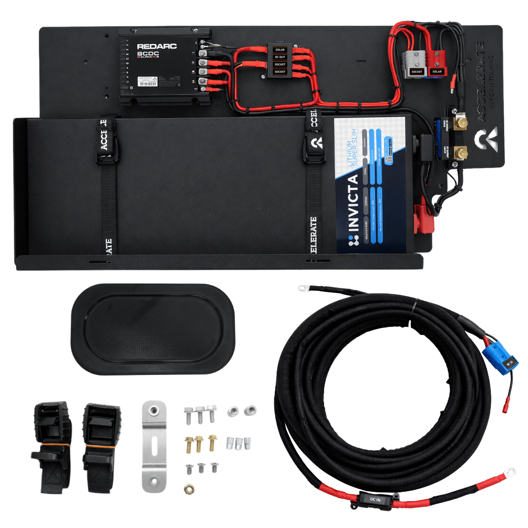 Dual Battery - N80 Hilux - Behind Seat - Jumpstart Feature