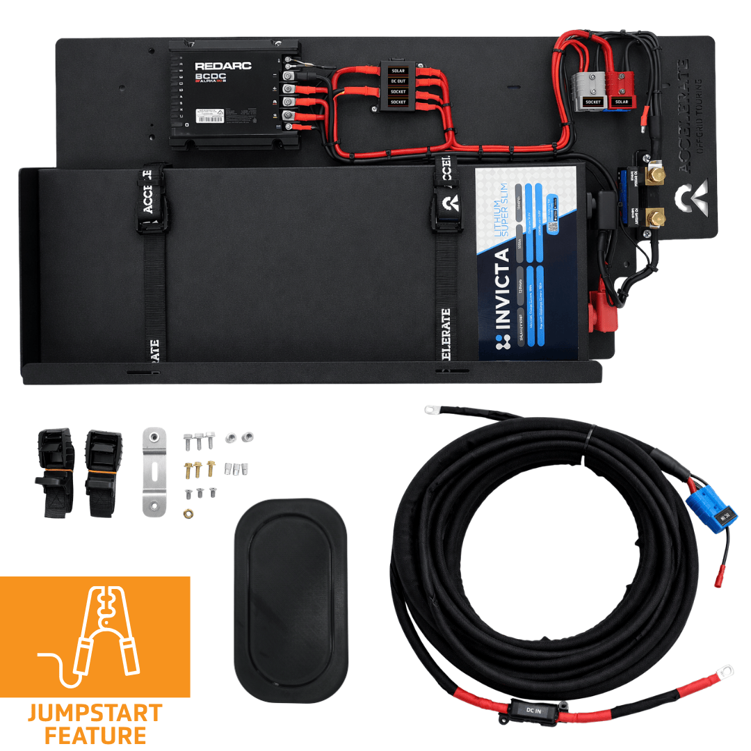 Dual Battery - N80 Hilux - Behind Seat - Jumpstart Feature