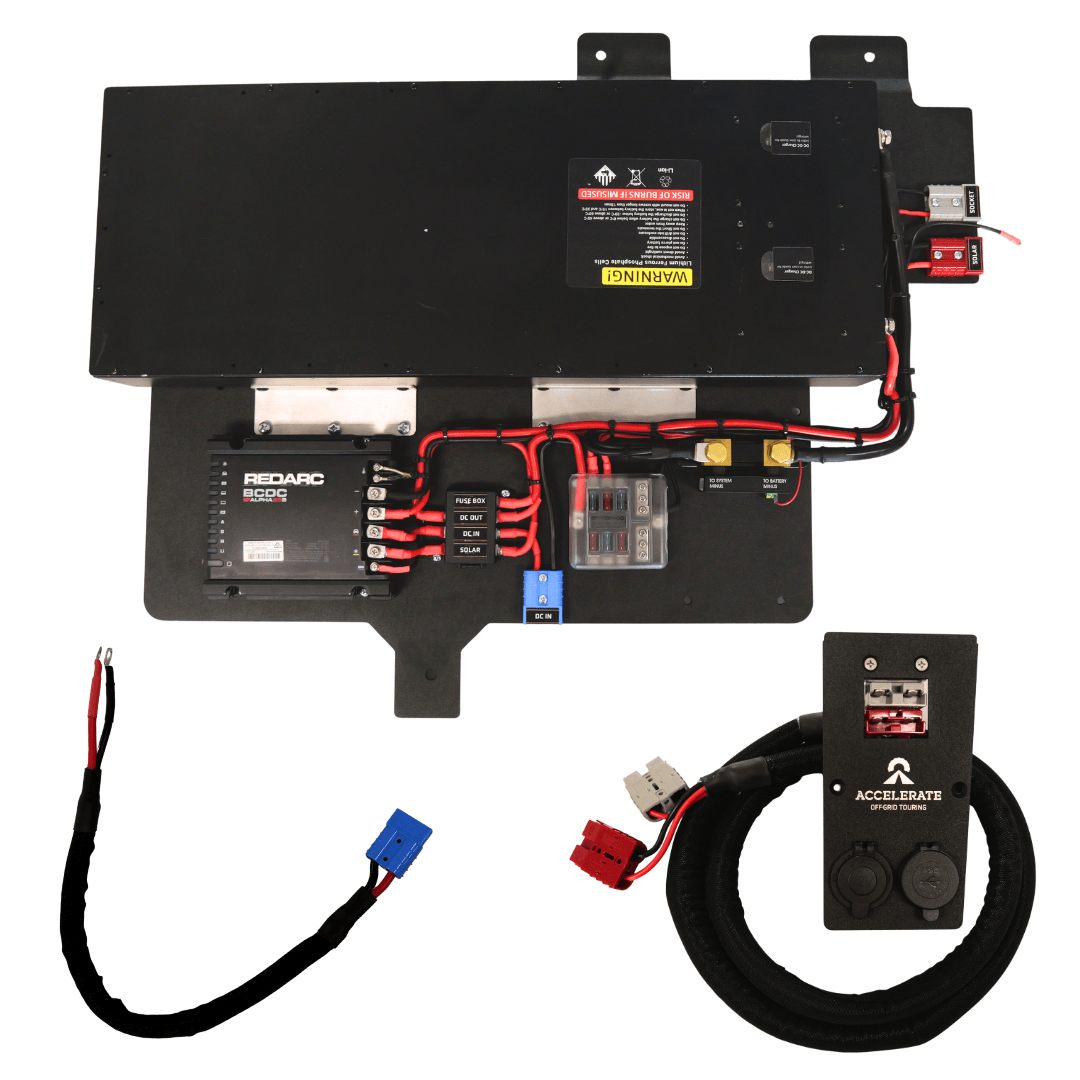 Dual Battery - Prado 250 Series - 220Ah Under Floor - With Jumpstart Feature
