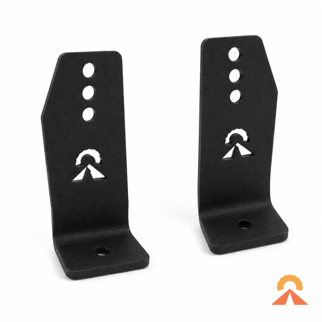 Lightbar Spacer Legs - Prado 250 Series - Behind Grille