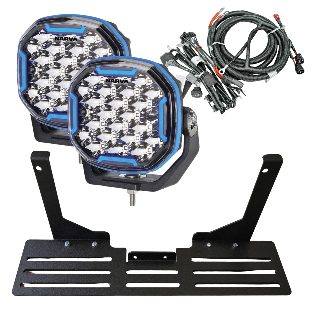 Spotlight/Lightbar Mount - Prado LC250 Series - Behind Grille