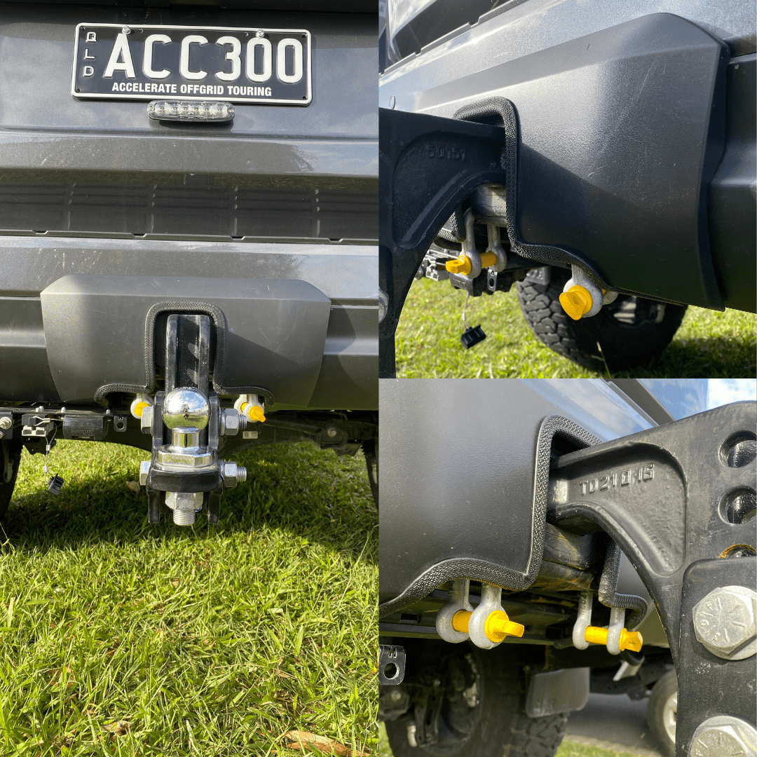 Tow Bar Cover Cut Out Service for 300 Series LandCruisers