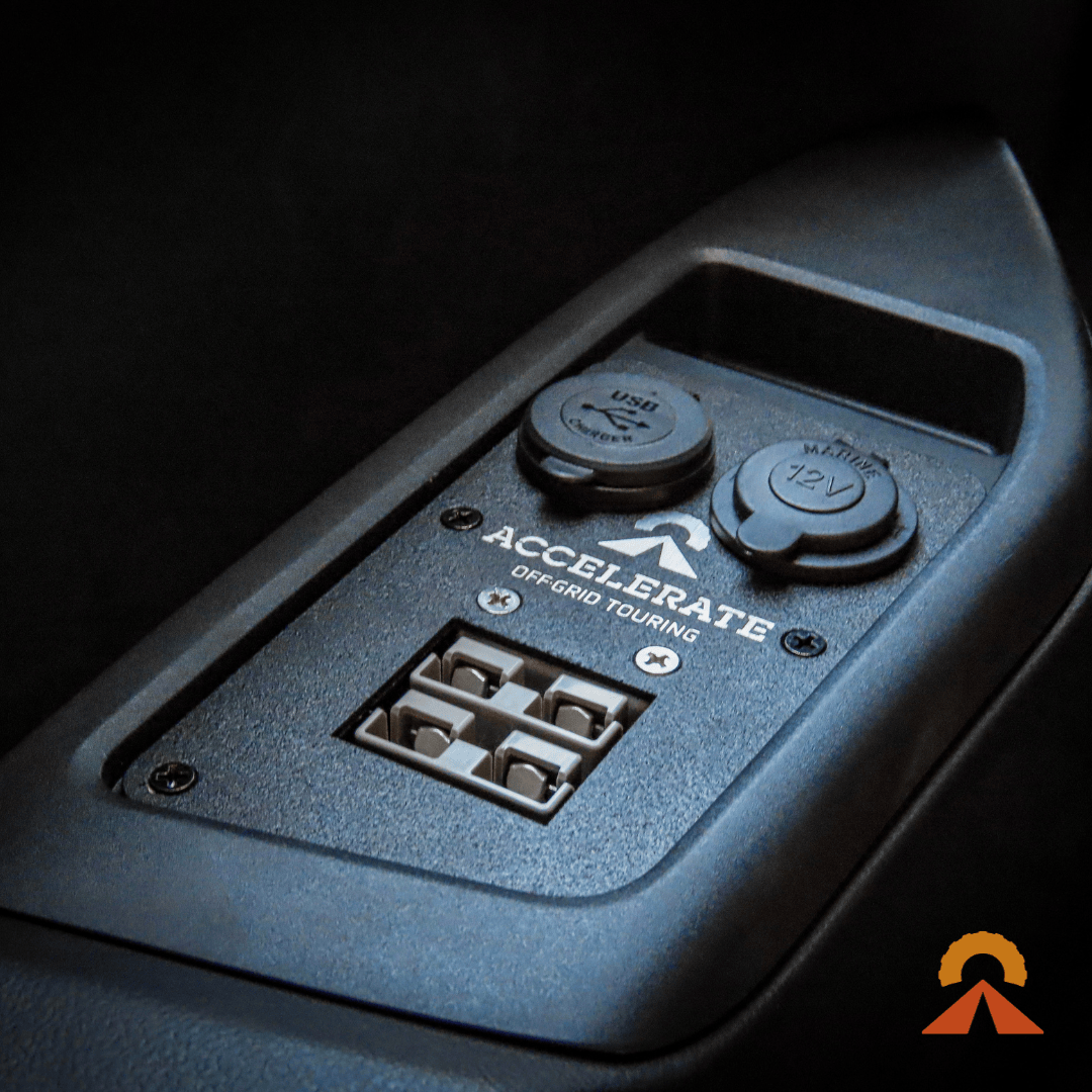 Socket Bank - 300 Series LandCruiser - Rear Cup Holder
