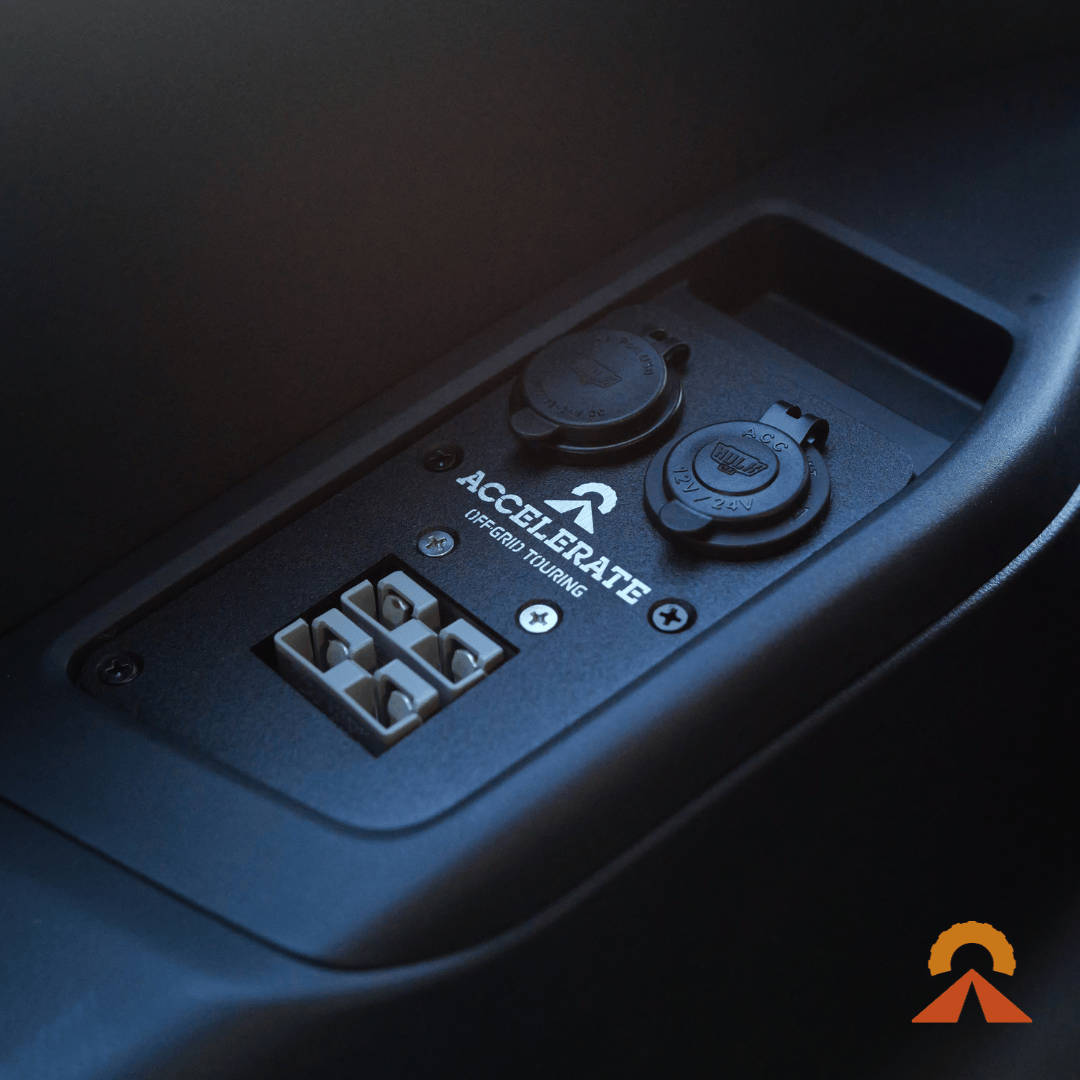 Socket Bank - 300 Series LandCruiser - Rear Cup Holder