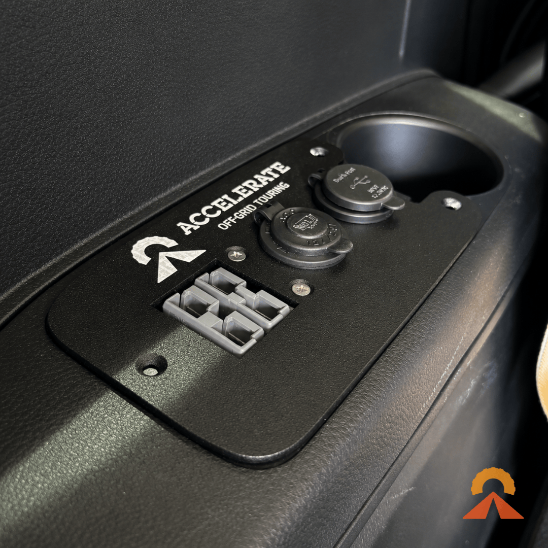 Socket Bank - MU-X 2nd Gen - Rear Cup Holder