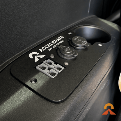 Socket Bank - MU-X 2nd Gen - Rear Cup Holder