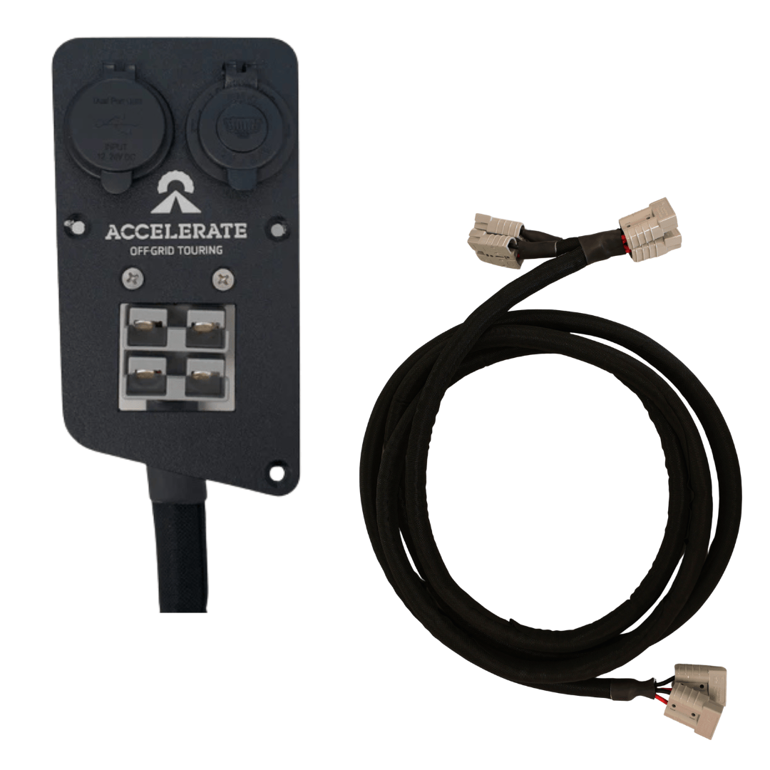 Socket Bank + Y-Lead Bundle - 300 Series - Drivers Rear Cup Holder