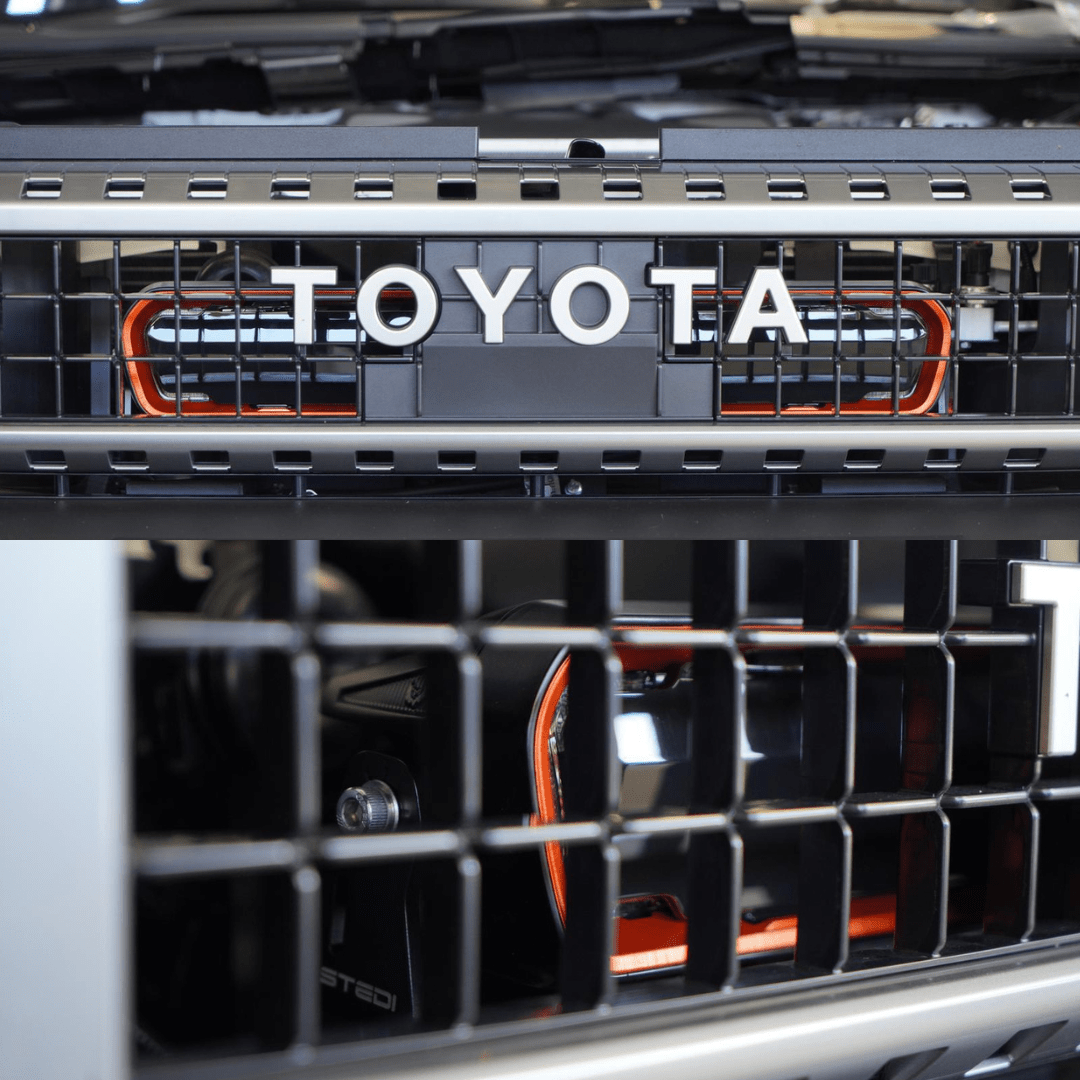 Spotlight/Lightbar Mount - Prado LC250 Series - Behind Grille