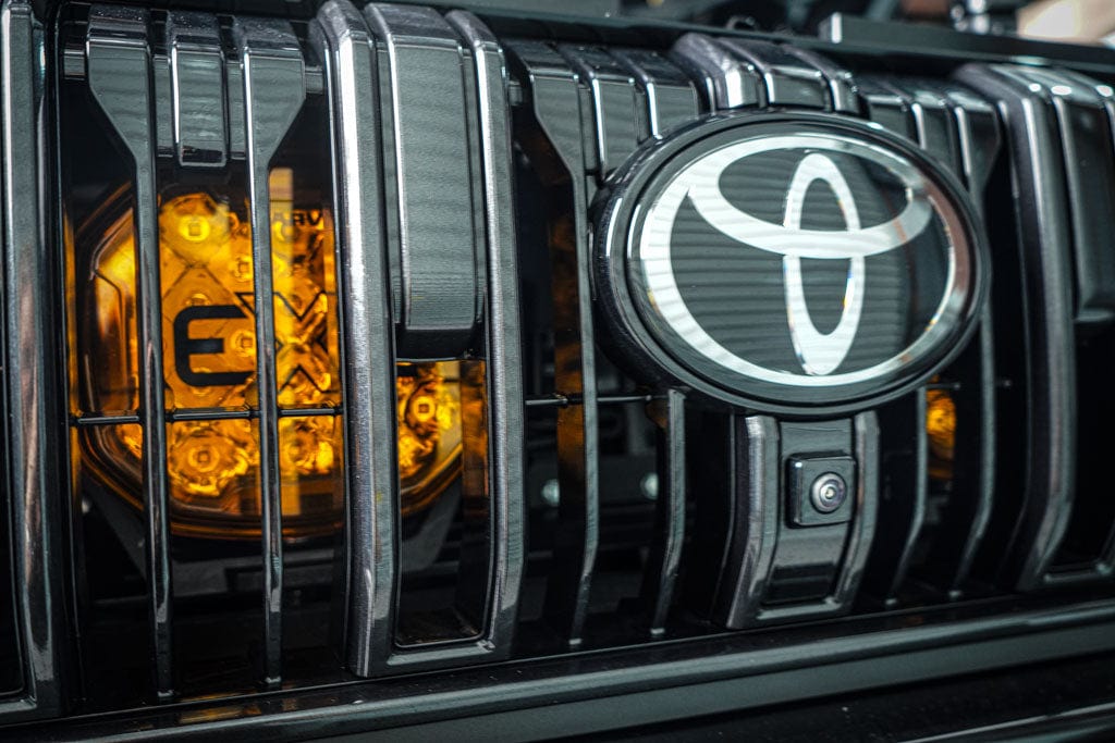 Spotlight/Lightbar Mount - Prado LC250 Series - Behind Grille