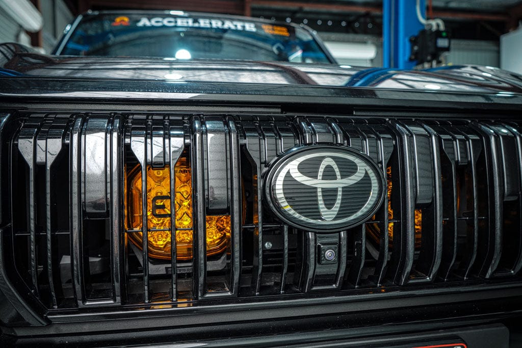 Spotlight/Lightbar Mount - Prado LC250 Series - Behind Grille
