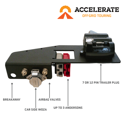 Trailer Bracket - Universal Ute - Passenger