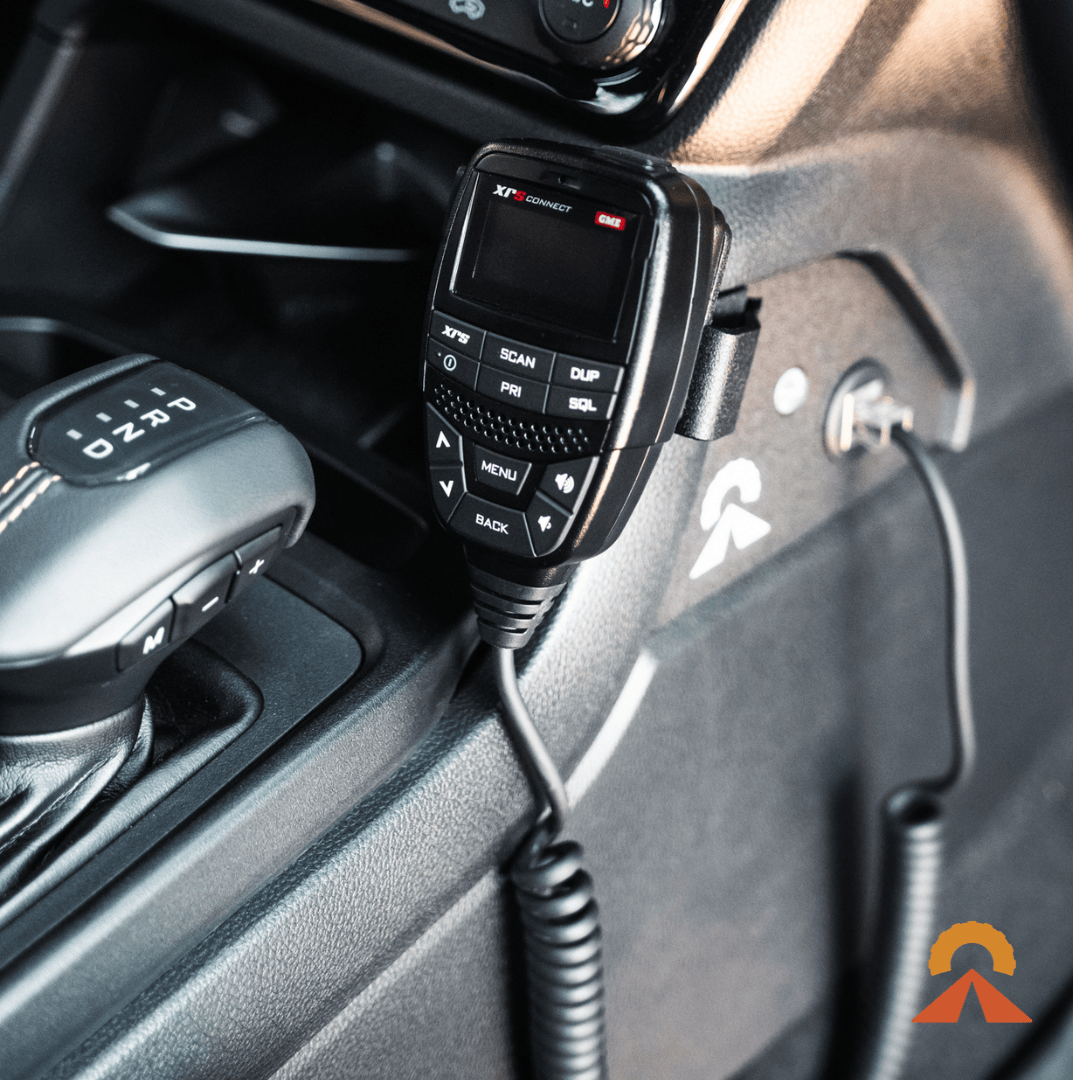 UHF Handpiece Mount - Ford Ranger NextGen & Super Duty & Everest - Centre Console