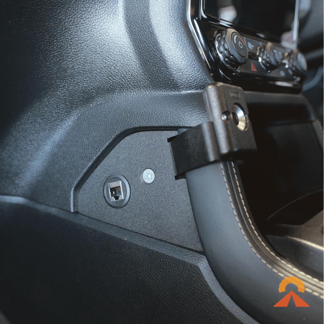 UHF Handpiece Mount - Ford Ranger NextGen & Super Duty & Everest - Centre Console