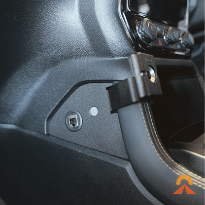 UHF Handpiece Mount - Ford Ranger NextGen & Super Duty & Everest - Centre Console