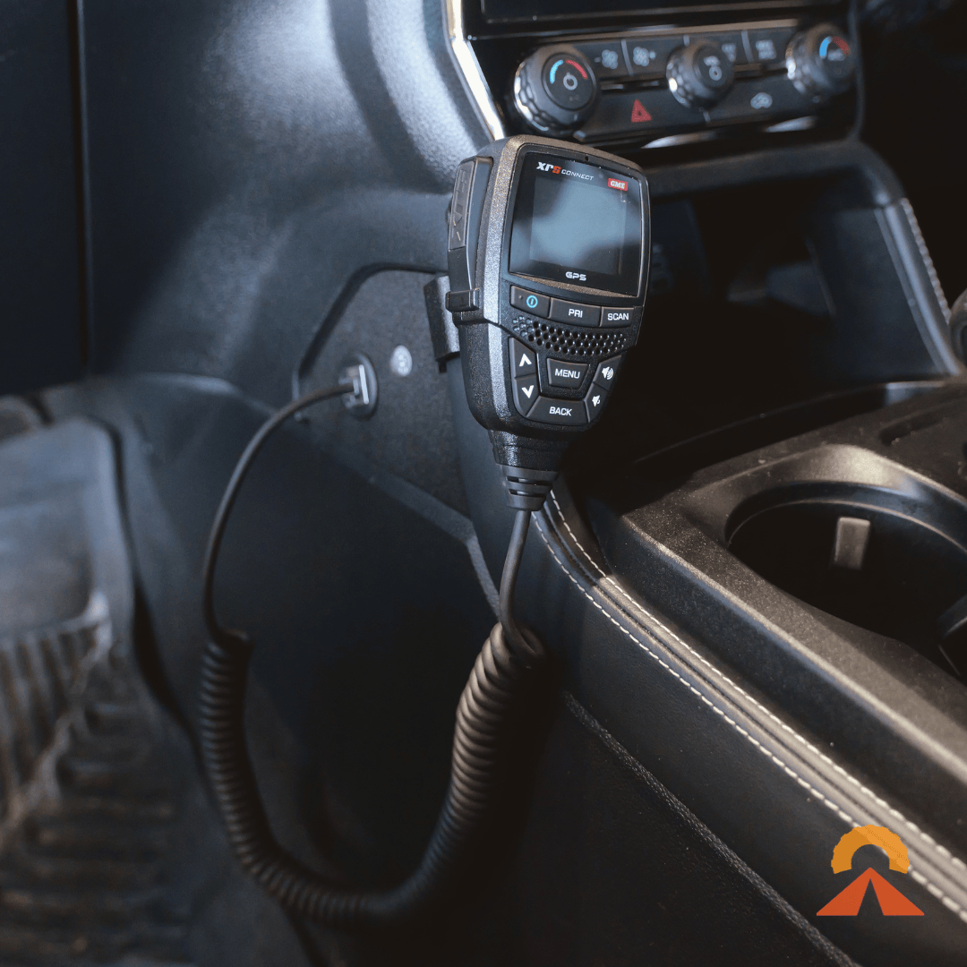 UHF Handpiece Mount - Ford Ranger NextGen & Super Duty & Everest - Centre Console