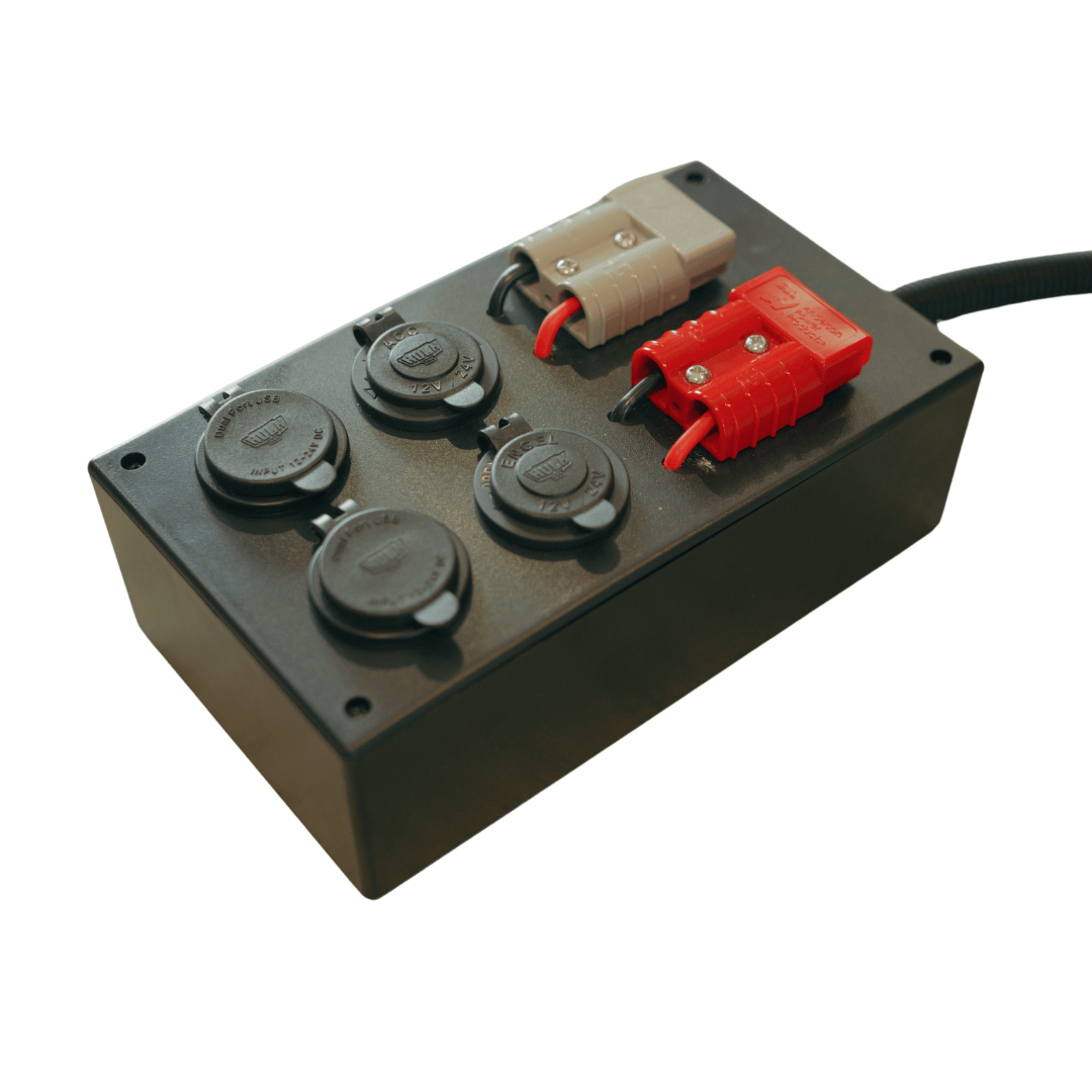 Socket Box + Wiring - N80 Hilux - Behind Seat to Rear