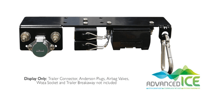 Universal 3mm Stainless Steel Trailer Bracket - Left Side - Advanced Ice