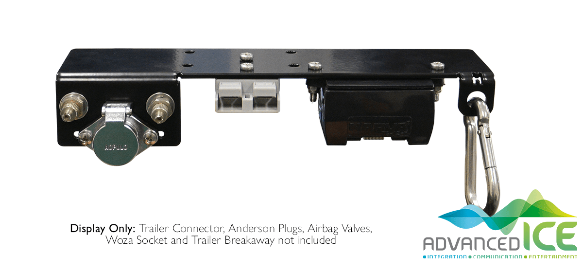 Universal 3mm Stainless Steel Trailer Bracket - Left Side - Advanced Ice