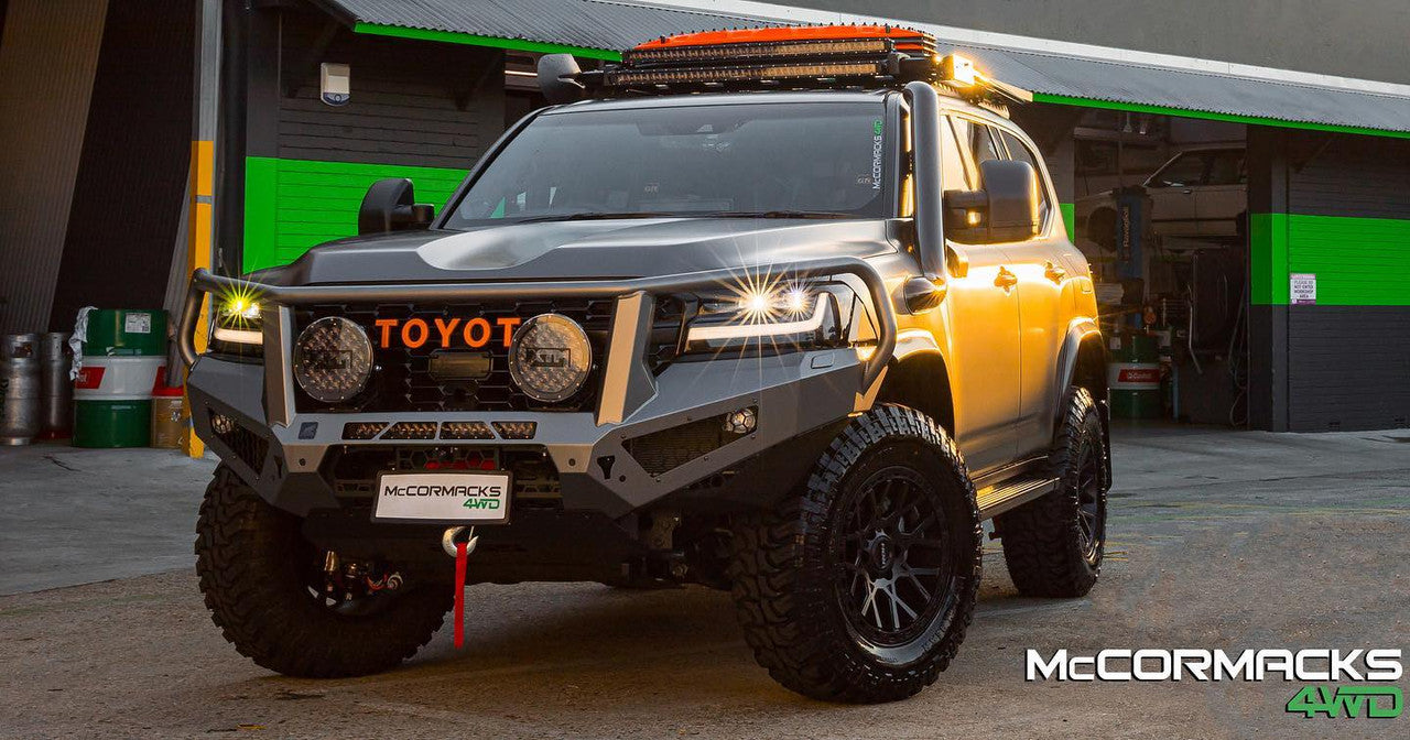 LC300 Toro Bar with optional lights on a GR Sport