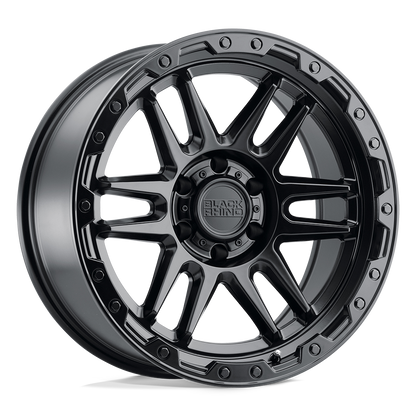 MATTE BLACK W/ BLACK BOLTS