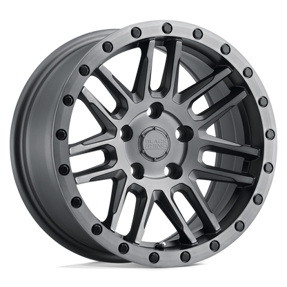 MATTE BRUSHED GUNMETAL BLK BLT