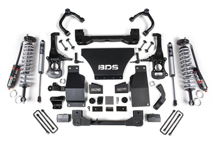 BDS Suspension 4' Lift Kit for 2019+ Chevy Silverado 1500 with Fox Shocks