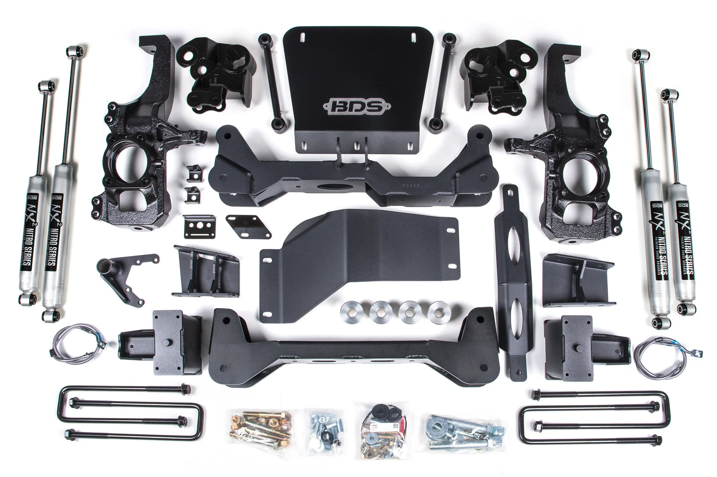 BDS Suspension 5' Lift Kit for 2020+ Chevy Silverado 2500 with Fox Shocks
