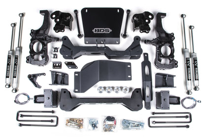 BDS Suspension 5' Lift Kit for 2020+ Chevy Silverado 2500 with Fox Shocks